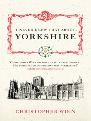 cover image of I Never Knew That About Yorkshire